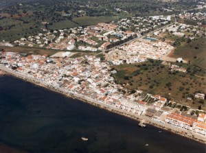 Cabanas as seen from the air (old photo)